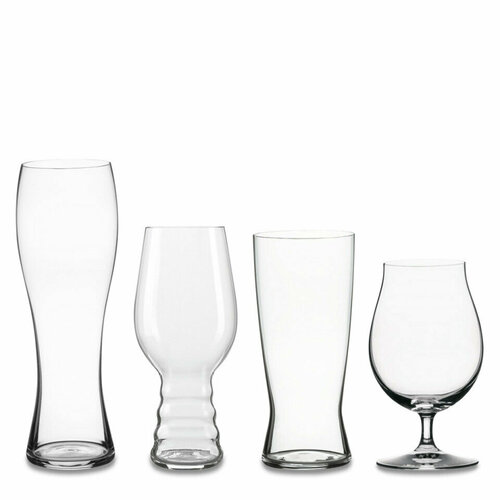 Набор из 4-х бокалов для пива, материал: хрустальное стекло 4991695 Beer Classics