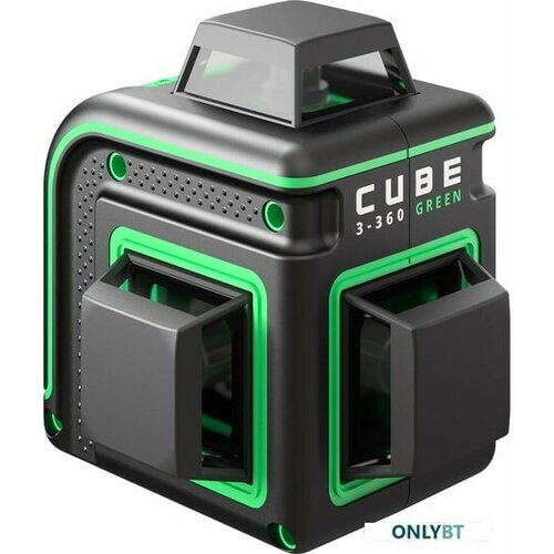 Лазерный нивелир ADA Instruments Cube 3-360 Green Basic Edition А00560 нивелир ada instruments cube 2 360 basic edition а00447