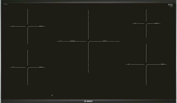 Варочная панель индукционная Bosch PIV975DC1E черный