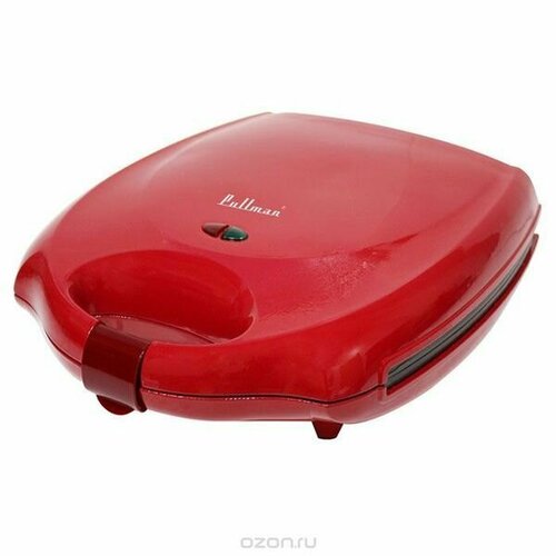 Прибор для пригот пирогов Pulman PL-1023R красный 1400Вт аллюм пластины для единовр пригот4 пирогов 324400₽