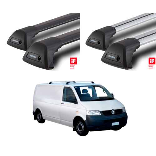 Yakima Багажник Yakima (Whispbar) на крышу Volkswagen Transporter T5/T6, 4 Door Van с 2003 г, штатные места
