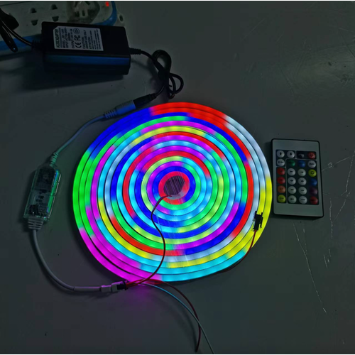 Умная неоновая светодиодная RGB-лента, с музыкальным управлением