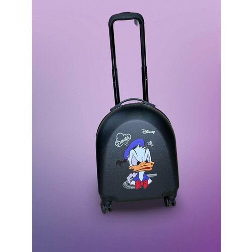 фото Чемодан , ручная кладь, 33х46х22 см, 1.51 кг, черный abs