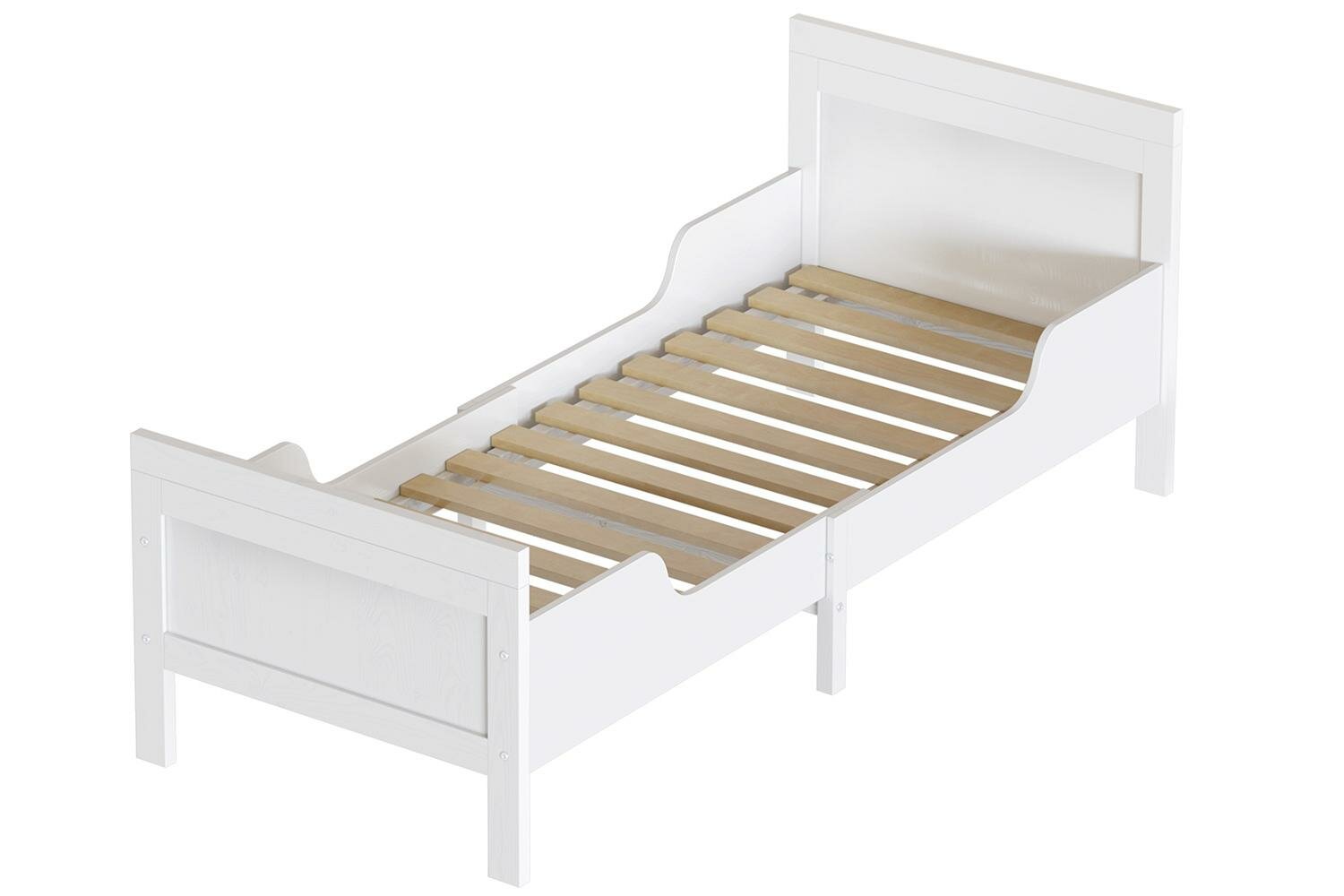 Кровать раздвижная Hoff Эссен, 80х130 см, цвет белый фактурный