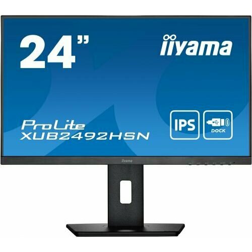 Монитор 238 Iiyama ProLite XUB2492HSN-B5 1920x1080 4ms 250кдм2 10001 800000001 178178 IPS 169 75Hz HDMI HAS Piv DP FHD USB 2764000₽