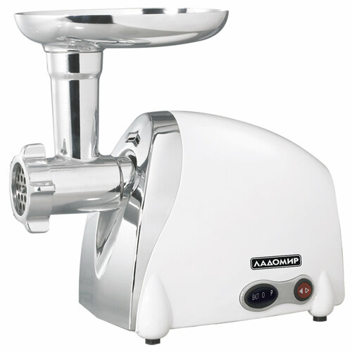Мясорубка Ладомир-50К 1200Вт произ2кгмин реверс 3 насадкинаскуббе для приг колбасы 700000₽