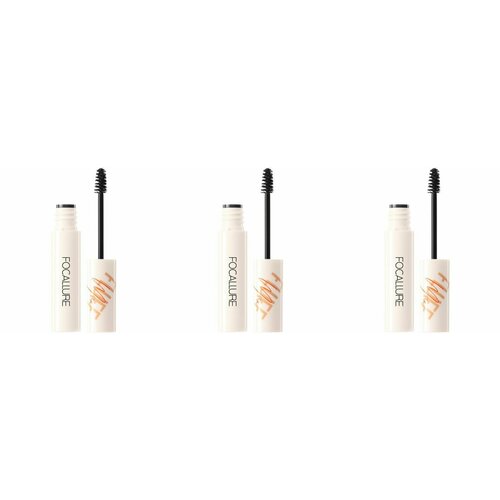 Focallure Гель для бровей Fluffmax Tinted Brow Mascara, Тон 01, 4 г, 3 шт