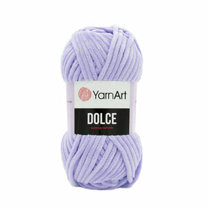 Пряжа для вязания YarnArt 'Dolce' 100гр 120м (100% микрополиэстер) (776 светло-фиолетовый), 5 мотков