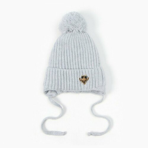 Шапка детская А52169 цвет серый р 52-54 1752₽