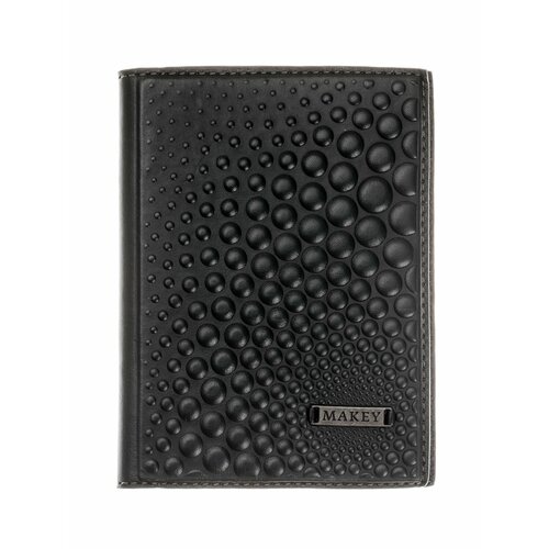 фото Обложка для паспорта макей 009-08-50, черный