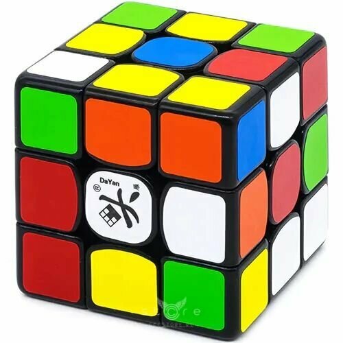Скоростной Кубик Рубика DaYan 5 3x3 Zhanchi 2018 / Черный пластик