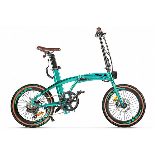 Электровелосипед Eltreco Sporto год 2024 цвет Зеленый 7424000₽