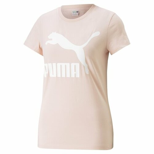 Футболка спортивная PUMA, размер XS, розовый детская футболка для мальчика ccm logo tee jr 140