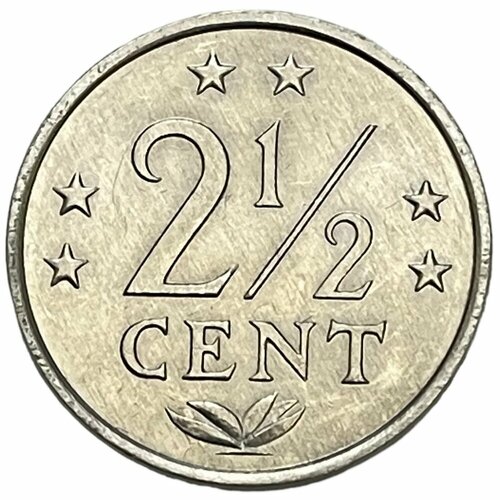 Нидерландские Антильские острова 2 1/2 цента 1980 г.