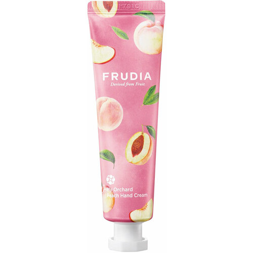 Frudia~Питательный крем для рук c экстрактом персика~My Orchard Peach Hand Cream