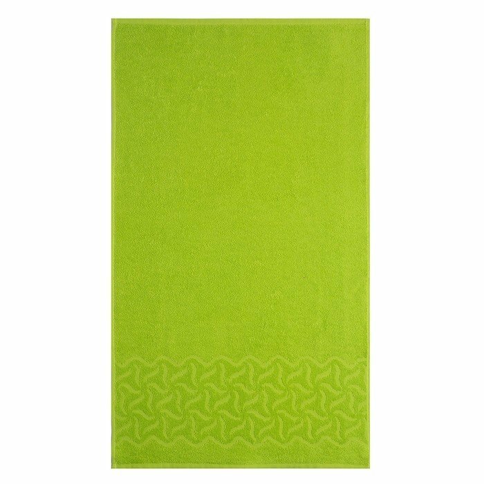 Полотенце махровое Радуга,30х70 см, цвет зелёный - фотография № 7