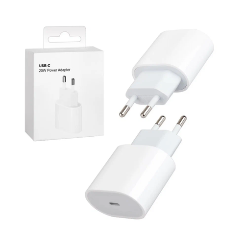 Сетевое зарядное устройство для Айфон Type-C 20W USB-C Power Adapter с поддержкой быстрой зарядки, универсальны