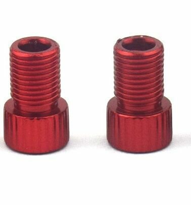 фото Переходник для насоса PRESTA / авто (Shreder),2шт, красный