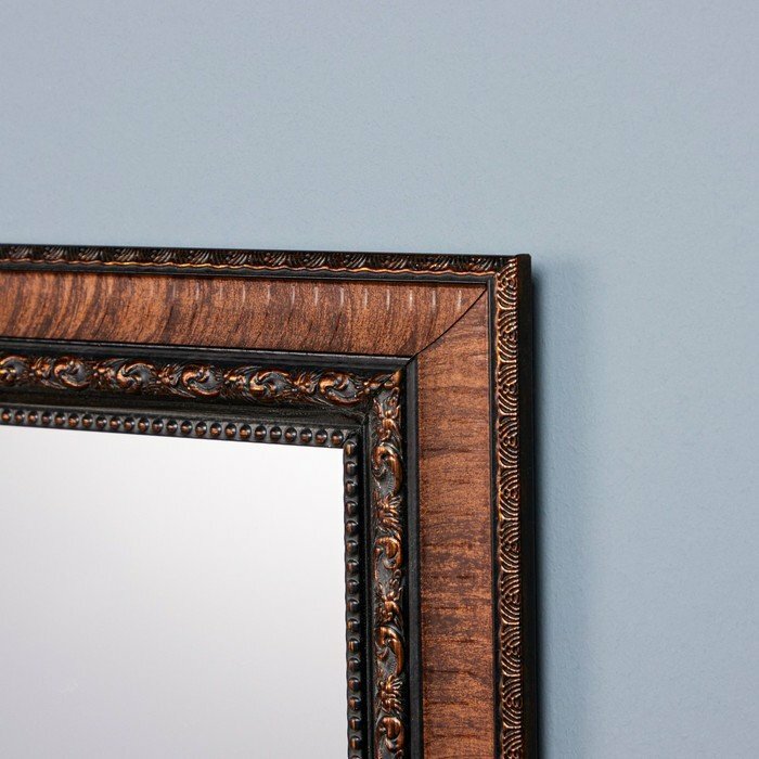 Зеркало настенное, в багете, 33,5 х 43,5 см (комплект из 2 шт) - фотография № 2