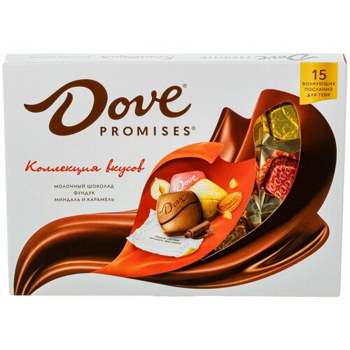 Шоколад Dove Promises Ассорти Молочный 118г 3 шт