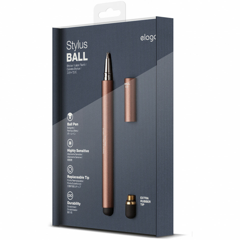 Стилус Elago Stylus Ball, цвет Шоколадный (EL-SEL-STY-BALL-CHO)