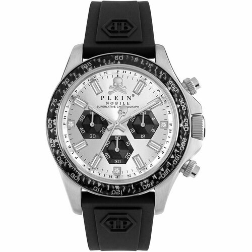 Наручные часы PHILIPP PLEIN PWVAA0523, серебряный, черный