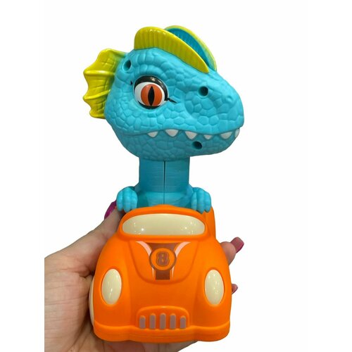 игрушка заводная совушка в наборе1шт Игрушка для детей, инерционная голубой дракоша