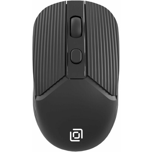 Мышь Оклик 509MW black черный оптическая 1600dpi беспроводная USB 4but 61900₽