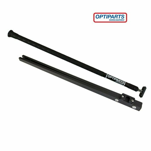 фото Румпель и удлинитель румпеля из анодированного алюминия optiparts чёрный