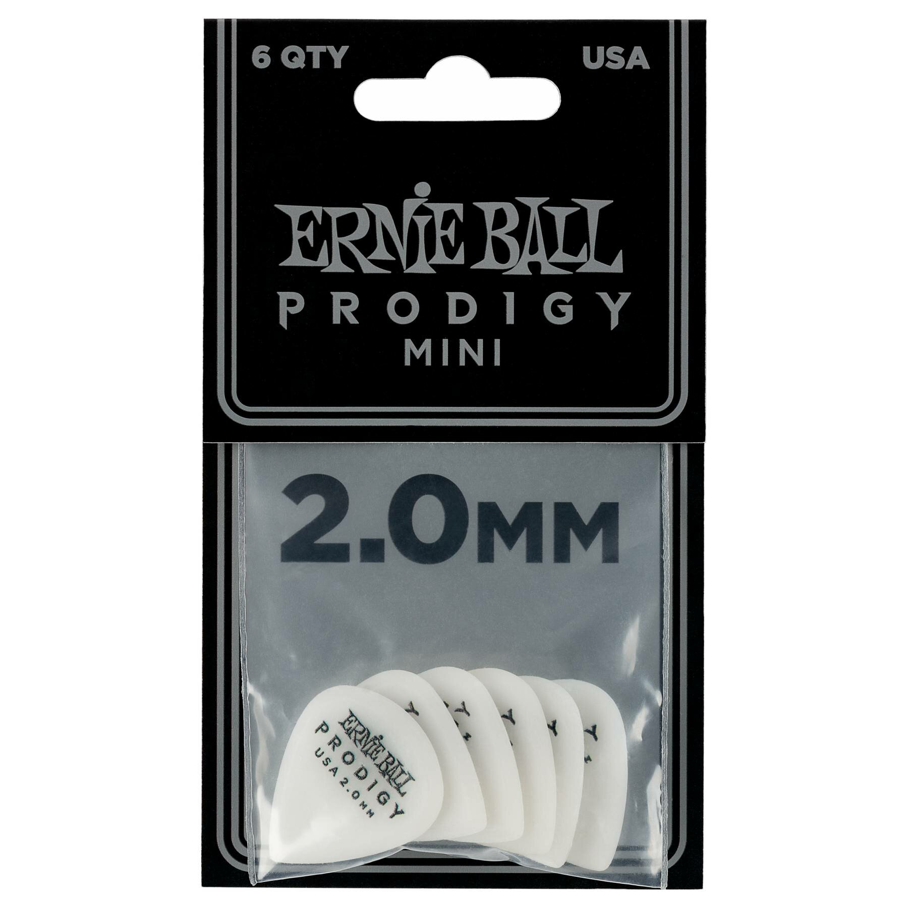 ERNIE BALL 9203 Prodigy White Набор медиаторов