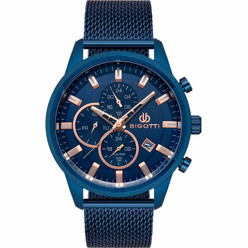 фото Наручные часы bigotti milano milano, синий