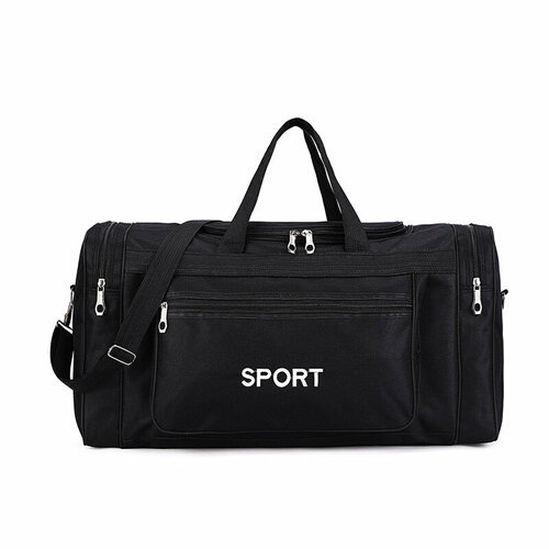 Сумка спортивная Sport 13176, 30 л, 24х31х60 см, ручная кладь, черный