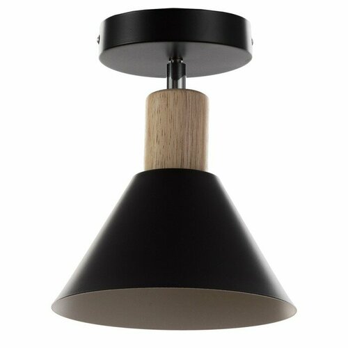 Спот Генри Е27 40Вт черный 18х18х23 см 1725₽