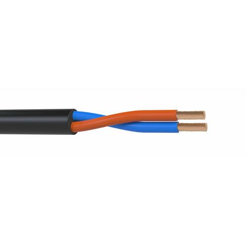 Кабель акустический Wize [WSC16200CCA] 200 м, 16 AWG ССА, 1.5 мм2, диаметр 8мм, омедненный алюминий, 30 x 0.25 мм, бухта черный