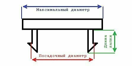 Колпачки заглушки на литые диски KIЛ new black 60/56 мм, 1 колпачок