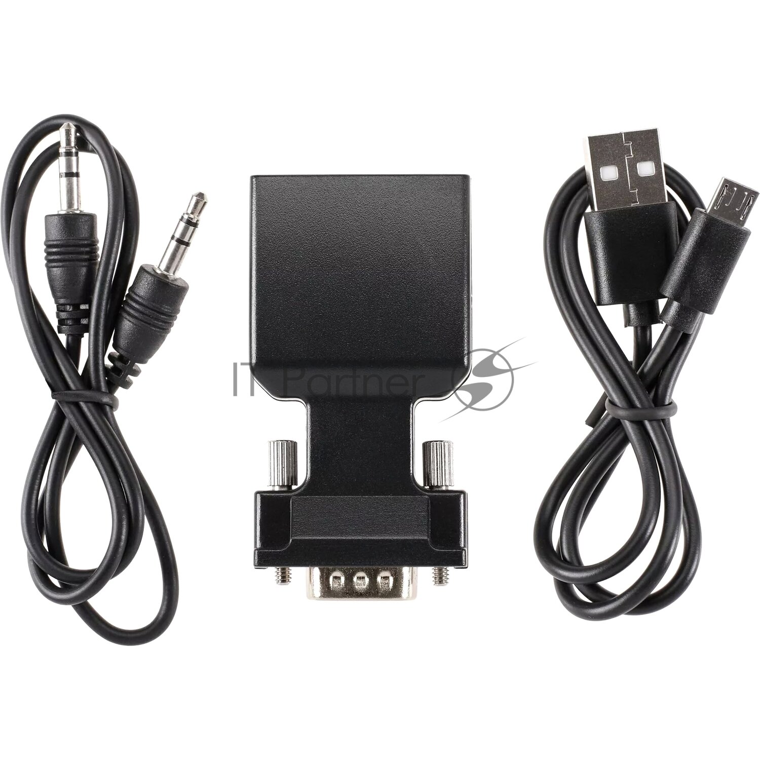 Переходник HDMI(F) --> VGA(M)+audio,1080*60Hz, VCOM <CA336A> Переходник VCOM HDMI F/VGA M+mini jack 3.5 mm M (CA336A) - фото №14