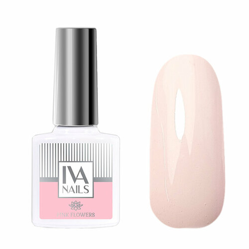 Гель-лак IVA NAILS Pink Flowers №02, 8 мл