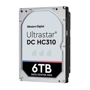 Жесткий диск HDD 6.0Tb HGST, SATA-III, 256Mb, 7200rpm, Ultrastar DC HC310 (HUS726T6TALE6L4)