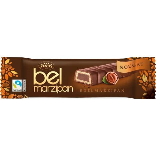 Батончик марципановый 4 шт по 40 г Belmarzipan nougat Zentis