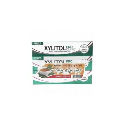 Зубная паста Mukunghwa Укрепляющая эмаль лечебно-профилактическая c экстрактами трав Xylitol Pro Clinic 3 х 130г