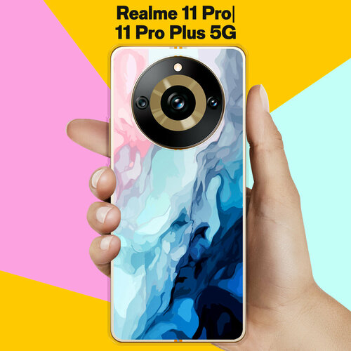 Силиконовый чехол на Realme 11 Pro / Realme 11 Pro Plus 5G Акварель / для Реалми 11 Про / Реалми 11 Про Плюс 5Джи силиконовый чехол на realme 11 pro realme 11 pro plus 5g машины для реалми 11 про реалми 11 про плюс 5джи