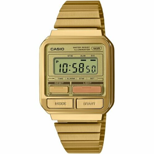 Наручные часы CASIO Vintage A120WEG-9A, золотой