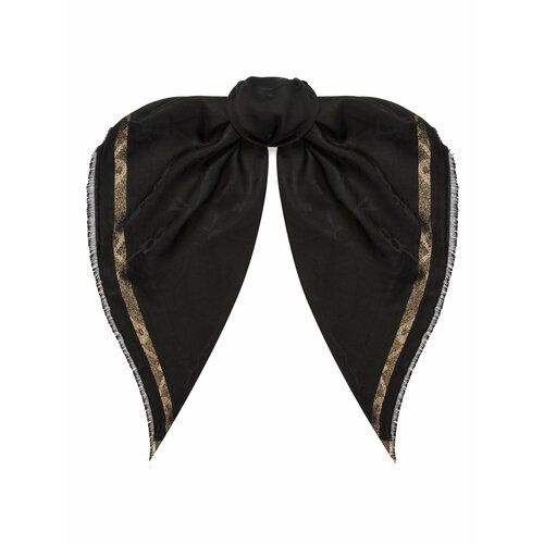 фото Платок labbra,105х105 см, черный