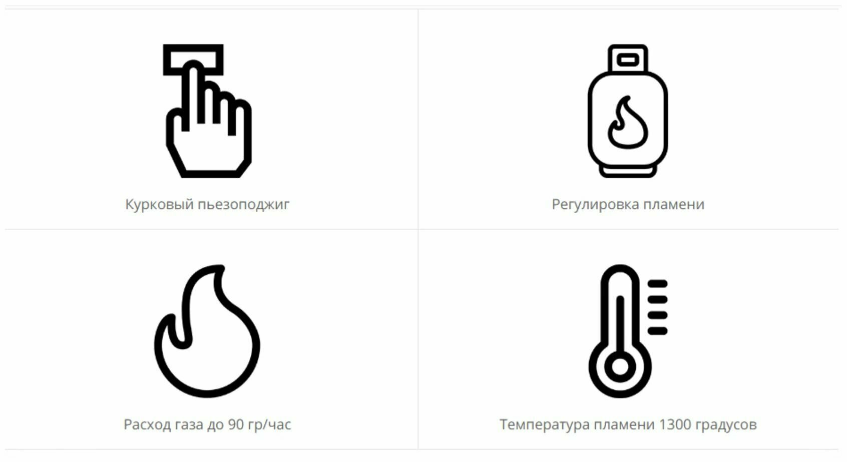 Газосварочная горелка Hoxwell Газовая горелка с пьезоподжигом Kovica KS-1005