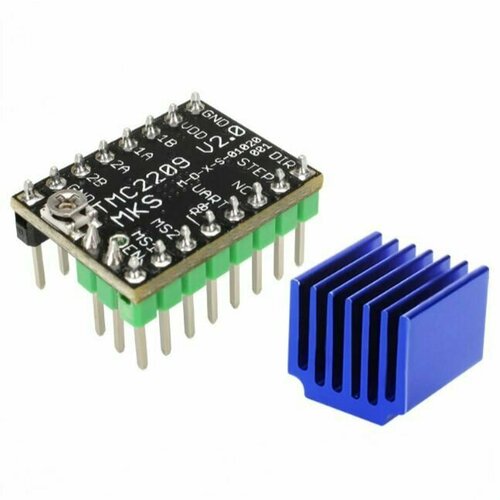 TMC2209 v20 MKS - драйвер шагового двигателя от Makerbase 850₽