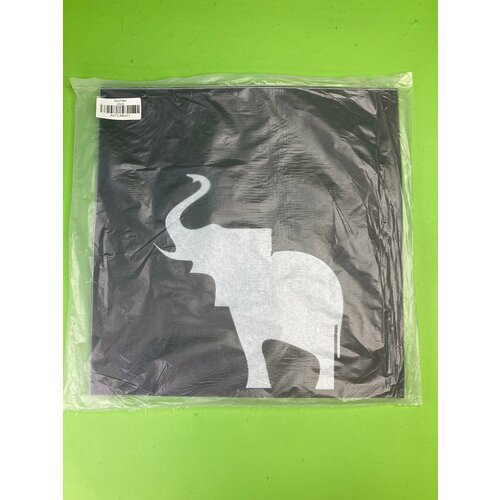 Брызговик ! резина+пластик 400х400 (к-т 2 шт.) со слоном \Schmitz