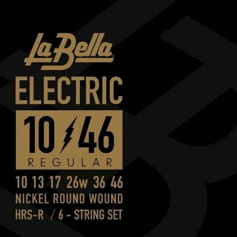 LA BELLA HRS-R - Струны для электрогитары 10-46