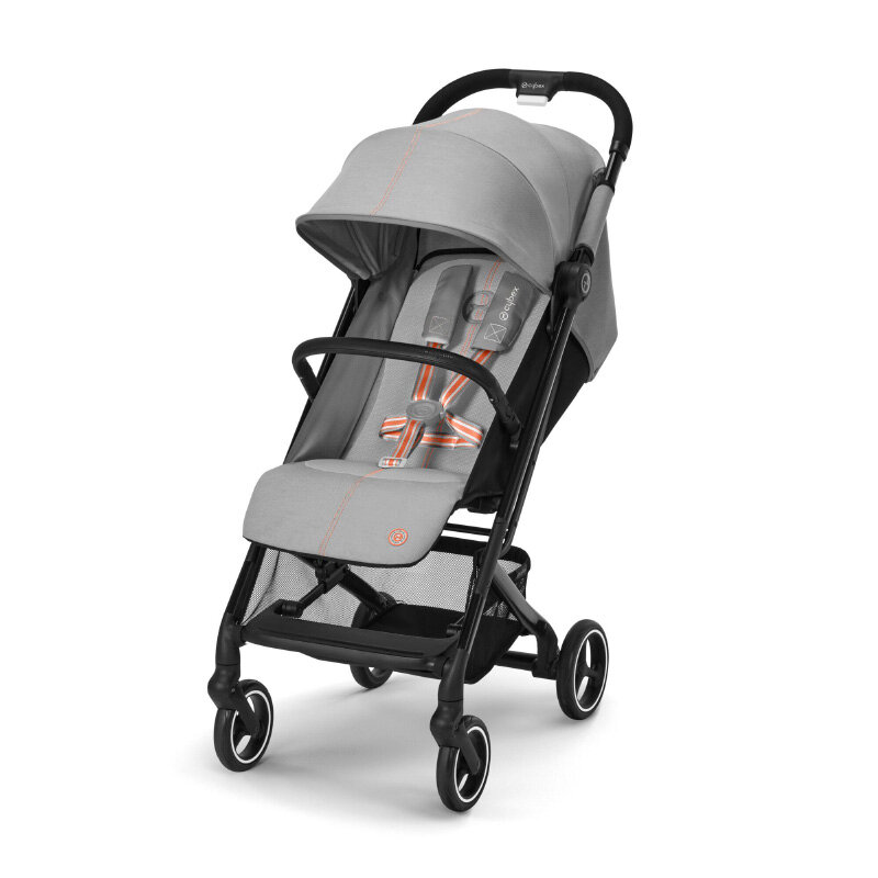 Cybex Beezy (Lava Grey с дождевиком и бампером)