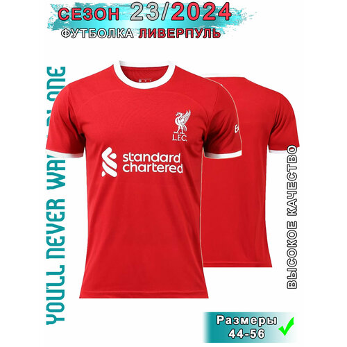 фото Футболка, размер 2xl, красный топ sport