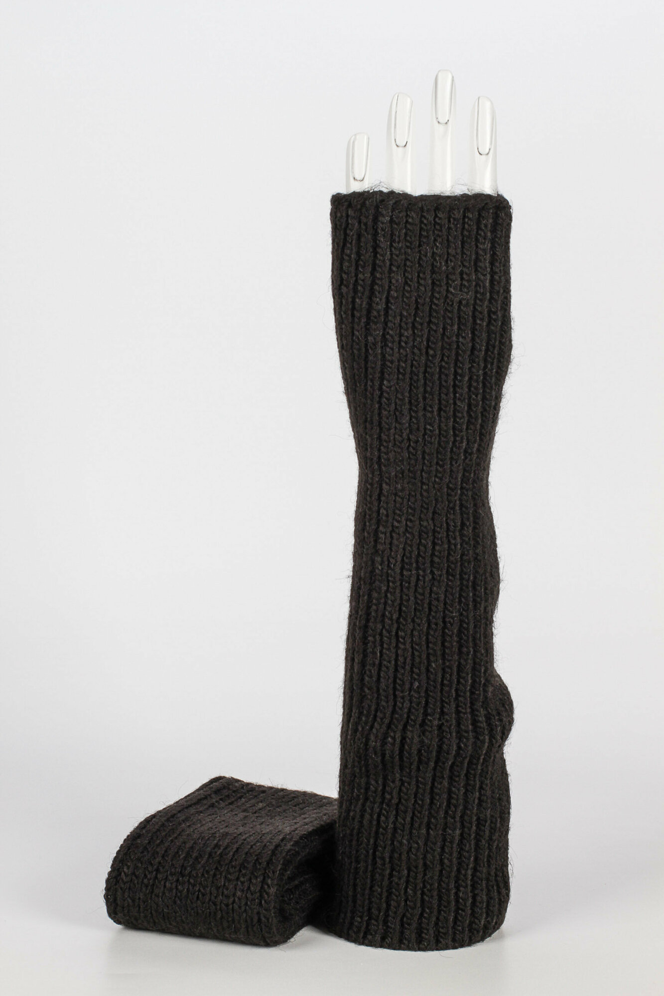 фото Митенки Ferz Азиза цвет Серый светлый